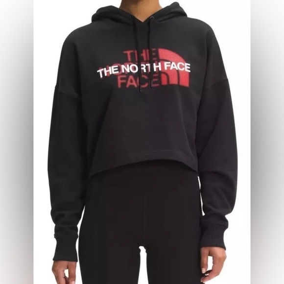 The North Face Coordinates Cropped Hoodie - NWT - Size XXL - Picture 1 of 12